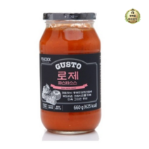 라이브잇 피코크 구스토 로제 파스타소스, 11개, 660g