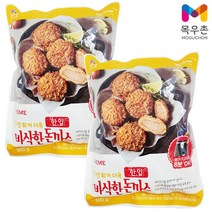 목우촌 바삭한 한입돈까스 500gx2개, 1개, 500g