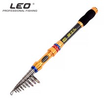 초경량 휴대용LEO 탄소 낚시대 잉어 1.8M 2.1M 2.4M 2.7M 3M 3.6M 텔레스코픽 낚싯대 겨울 초경량 Castingf, 03 2.4 m