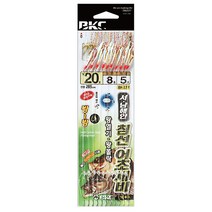 백경 서남해안침선어초채비 BK-377 10본 반짝이 열기, 15-8-5
