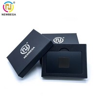 NFC 태그 스티커 스마트테그 금속 비접촉식 명함 Ntag216 기프트 카드 칩 DUI/DYIRFID 기술 매트 블랙 디자인 1PCS, [06] Ntag215 and Box