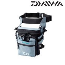 다이와 에메랄다스 T 사이 백 허벅지 가방 에깅 워킹 루어 가방, 그레이