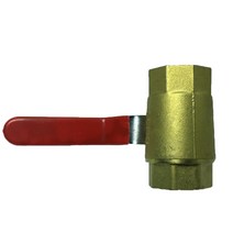 더블 여성 볼 밸브 글로브 밸브 필터 볼 밸브, 설명, 황동, 1개