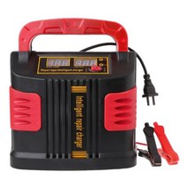350W 14A 자동 플러스 조정 LCD 배터리 충전기 12V24V 자동차 점프 스타터 휴대용