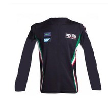 바이크의류 오토바이자켓 스즈키자켓 Aprilia-모토 아웃웨어 스포츠 자켓 모토 크로스 레이싱 팀 지퍼 클로, 02 long sleeve jersey