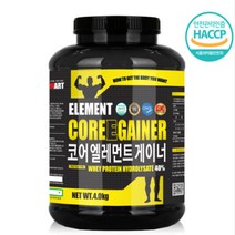 헬스 단백질 보충제 엘레먼트 게이너 4KG, 쉐이크컵1개(무료증정), 쉐이크컵 1개(무료증정)