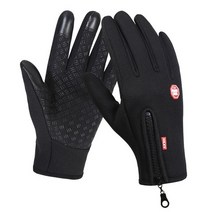 얇은발열장갑 등산벙어리 패팅 오프핑거 등산용Winter Warm Gloves Touchscreen Cold Weather Driving Glov, 02 Black_02 M