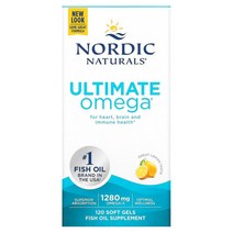 노르딕 내추럴스 울티메이트 오메가 레몬 640 mg 소프트젤 120알, 120 개
