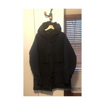 NWT Aime Leon Dore x 울리치 Woolrich Ballistic Parka Black Down Coat Jacket Sz L (US) 121930