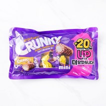 [메가마트]롯데웰푸드 크런키 더블크런치바 미니 513g, 1개