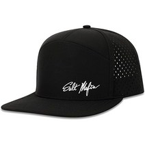 Salt Mafia 7-Panel Flat Brim Water-Resistant Performance Snap Back Hat 골프웨어남성 와이드앵글남성 골프바지 골프티셔츠 골프복