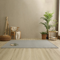 플레인 시어서커 여름 러그