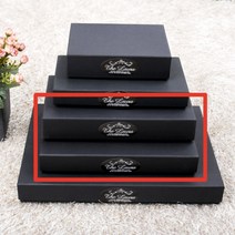 블랙싸바리상자 직사각납짝중형 Box E4