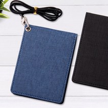 2단 똑딱이 접이식 목걸이 카드 지갑 웰렛