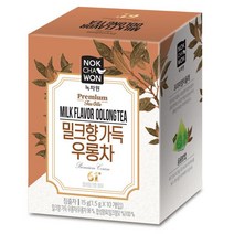 녹차원 밀크향가득우롱차 10티백, 단품