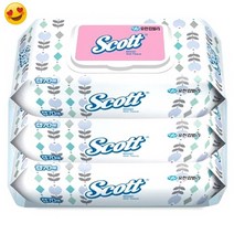 UJJ984187스카트 물티슈 휴대용 캡형 화장지 물티슈 70매x3팩