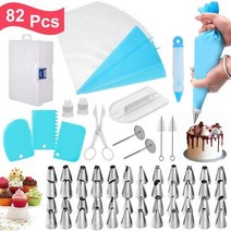 생일 케익 케이크 만들기 키트 도구 세트 41-137pcs, 03형82pcs Set