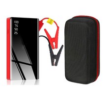 자동차 점프 스타터 배터리 충전기 20000mAh 비상 보조베터리 부스터 LED 조명 시작 장치 12V, 04 WHITE