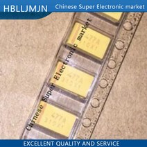 20PCS 탄탈륨 축전기 7343 유형: D 477 470 미크로포맷 6.3V