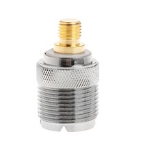 동축 커넥터 자동차 RF 안테나 어댑터 Walkie Talkie Motorol 용 두 방향 라디오, 노란색