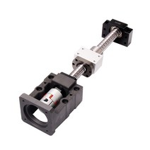 EU 창고 볼 스크류 SFU1605 / 300mm-1600mm 엔드 가공 BK12 + DSG16H 커플링 cnc 용 HM12-57 마운트, 04 1610 with HM12-57_06 600mm