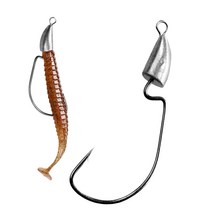 thkfish 지그 리드 헤드 낚시 후크 5g 7g 10g 14g 20g 총알 헤드 후크 weedless offset 웜 후크 for carp soft fishing lure, 10개 20g 실버
