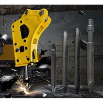 굴삭기 부품 차단기 해머 드릴 로드 헤드 호환성, 135 내마모성 브레이징 로드