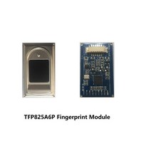지문인식도어락 무타공 Toyonway Quadrate160 * 160 반도체 지문 모듈 TFP860A6P with UART, 01 Module Only_01 english
