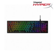 킹스톤 HyperX Alloy 오리진 RGB 풀키 키보드 (한글 적축)