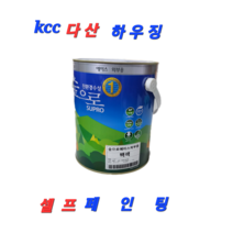 kcc친환경 정품 수성 외부용 숲으로에이스 백색 (무광) 4L, KCC친환경 수성 외부백색, 4000ml, 1개