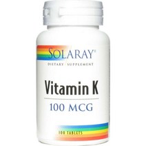 슈페리어소스 Superior Source 비타민 K 100mcg 타블렛, 100개입 × 1개