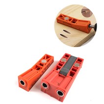 전용 드릴 숨기기 비스듬한 접합 비트 클램프 타공 홀 포켓홀지그 구멍 머리 도구 목재 홀가공 구멍뚫기 크레그 대각선 드릴링 목공 경사 지그 조립 스크류 고정 로케이터 나사 2구, 1개