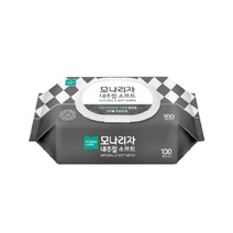부자되는집 소프트 물티슈 100매 24팩 캡형