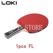 테니스 라켓 용품 악세사리 훈련 loki c1000 professional table tennis racket set carbon fiber tube tech ping pong, 1 개 플로리다