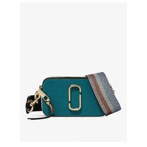 MARC JACOBS 마크제이콥스 스냅샷 가죽 크로스 바디 백 하버 블루 멀티 Snapshot leather cross-body bag Harbor Blue Multi