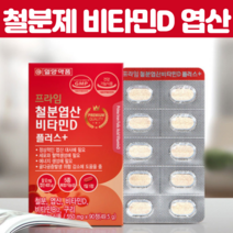 프라임 철분플러스 엽산비타민d, 90정 X 1개