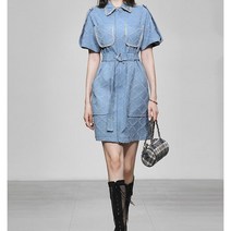 데님 수입 봄 여름 가을 원피스 셔츠 허리 벨트 미디 연청 명품 트위드 보세 고퀄 서예지 수지 결혼식 복장 정장 격식 상견례 아울렛 키작녀 빅 사이즈 77