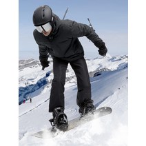 FREE SOLDIER 남성용 방수 스키 스노우 재킷 플리스 안감 따뜻한 겨울.. 정품보장