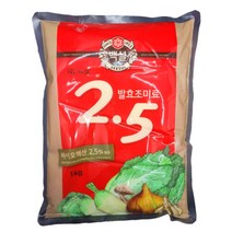 조미료 바이오 바이오핵산2.5% 1kg CJ 백설, 1개