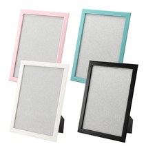 이케아 FISKBO 피스크보 액자 21x30cm 화이트 블랙 블루 핑크