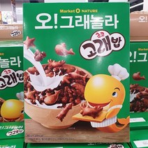 Market O NATURE 오리온 오 그래놀라 초코 고래밥 300g 1개