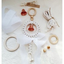 마크라메 도어벨 만들기 DIY 키트 집에서 할수있는 취미 인테리어 풍수지리 아이템