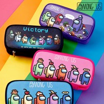 어몽어스 사각 펜슬 필통 파우치, 신사