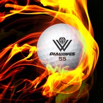 다이아윙스 골프공 비거리전용 M2 M3 M5, M2_화이트, 30구