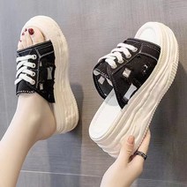 코지야드 통굽 샌들 여자 여름 키높이 스니커즈7.5CM