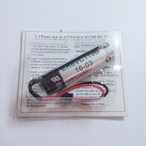 20 개/ ER6V ER6VC119B 3.6V 2000mAh PLC 배터리 검정 플매트 카펫 매트 러그, [01] 3V