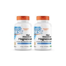 2개 SOLGAR 솔가 맥주 효모 브루어스 이스트 분말 가루 파우더 비타민 Vitamin B 400 g, 2개 Doctors BEST 고흡수 마그네