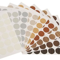 피스스티커 120개 못자국스티커 가구흠집 벽 나사구멍, 피스스티커/W-171-1/120개입