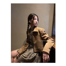 여성 크롭 자켓 봄 여자 숏재킷 캐쥬얼