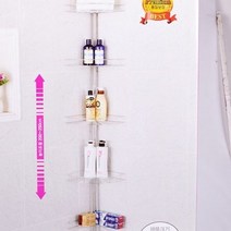 루비 욕실코너선반 5단 코너정리대 정리함, ♡마켓소리♡ 본상품선택
